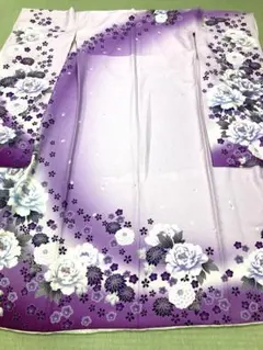振袖 正絹 薄紫