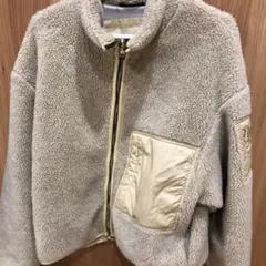 【タトラス】アウター ボアブルゾン ベージュ