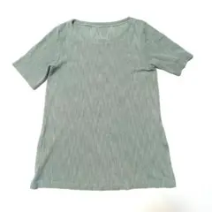 ロートレアモン 半袖Tシャツ 美品 薄手生地 グリーン