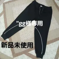 コアカネキン COR APL スウェットパンツ ブラック ホワイトパイピング L