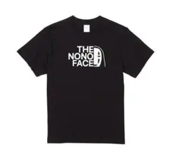 THE NONO FACE Tシャツ 黒　おもしろTシャツ