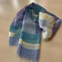 HARDY AMIES グラデーションストライプストール