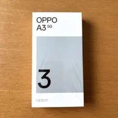 OPPO A3 5G スマートフォン本体　ブラック
