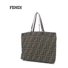 ☆美品☆ FENDI フェンディ ズッカ トートバッグ ハンドバッグ
