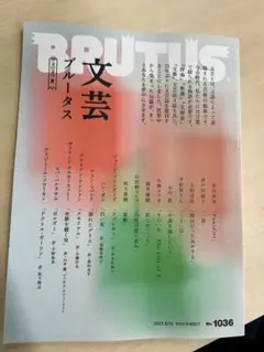 最新BRUTUS 25年8月15日号