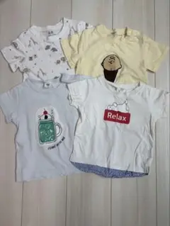 【Tシャツ 4枚セット】92、95cm