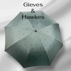 Gieves & Hawkes ギーブスアンドホークス　折りたたみ傘 グレー