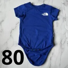 THE NORTH FACE ブルー ロンパース80