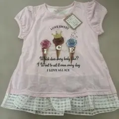 ⭐︎新品！アイスクリームデザイン Tシャツ 130サイズ