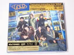 新品未開封　SixTONES アルバム GOLD 初回盤B　CD+Blu-ray