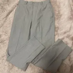 ユニクロ　UNIQLO チェック柄　スラックス　パンツ