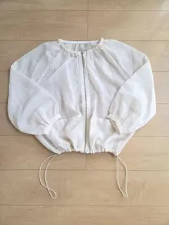 シースルー カーディガン アウター