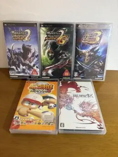 PSPソフトまとめ売り 5点セット