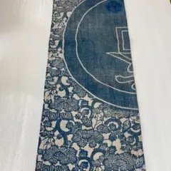 古布　藍染　木綿使用　センターテーブル