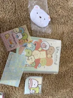 すみっコぐらし A4クリアファイル等　未使用品セット