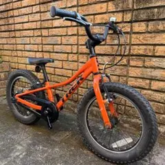 子供用自転車 16インチ Precaliber 身長99-117cm オレンジ