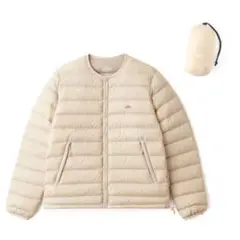 新品 Dantonダントン インナーダウン ジャケット オイスターホワイトM