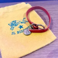 IL BISONTE ブレスレット 赤色