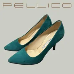 PELLICO ペリーコ スエードポインテッドトゥパンプス