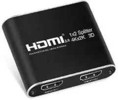 HDMI 分配器 1入力 2画面 同時出力 スプリッター クリア コンパク卜