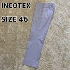 INCOTEX インコテックス ストライプスラックス HIGH COMFORT