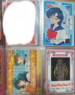 セーラームーン　カード　カードダス　ウラヌス　ネプチューン　マーキュリー　ガチャ