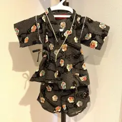 ベビー甚平 女の子用 サイズ90 綿100%