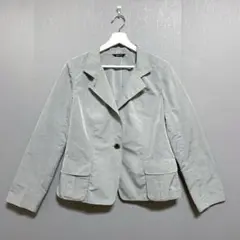 【Aquascutum】 アクアスキュータム (13) ジャケット ライトグレー