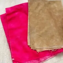 むら染めハギレ・おまけ一枚付き
