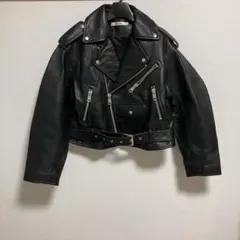moussy ダブルライダース レザージャケット アメジャン