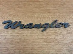 ジープ ラングラー 筆記体 エンブレム JEEP WRANGLER