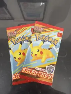 新品未開封　ポケモン　マック　プロモカード