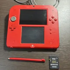 ニンテンドー2DS 本体　レッド　USBタイプ