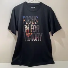 ブラック Tシャツ Mサイズ FOCUS ON FOR VICTORY