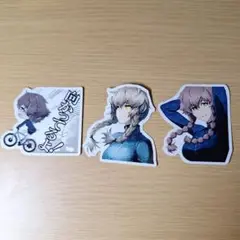 シュタインズ・ゲート 阿万音鈴羽 シール ステッカー 3枚セット