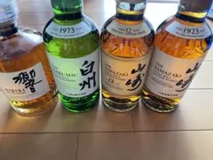 サントリー山崎12年 シングルモルト 響ジャパニーズハーモニー 白州 4本セット