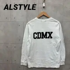 ALSTYLE アルスタイル Nifu Nifa カットソー 長袖 ホワイト