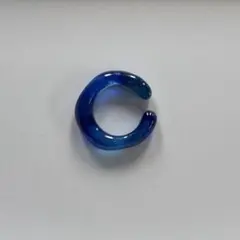 イヤーカフBlue