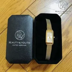 BEAUTYu0026YOUTH UNITED ARROWS メタル スクエアウォッチ