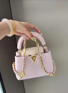 Louis Vuitton ピンク ミニショルダーバッグ