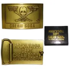 専用CREAM SODAバックル　箱付　レア‼️ 専用CREAM SODAバックル 箱付 レア‼️