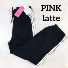 2025SS 新作新品　PINK-latte ミニ裏毛サイド切替パンツ　M150