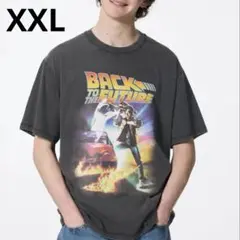 【新品未使用】 GU バックトゥザフューチャー Tシャツ XXLサイズ