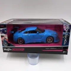 MAISTO 1/24 ニッサン GT-R ライトブルー
