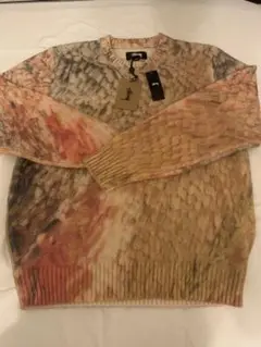STUSSY WINGS PRINT SWEATER 新品未使用 タグ付き
