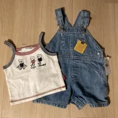 【新品・未着用】GAP デニムオーバーオール