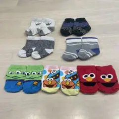 ベビー靴下 7足セット キャラクター7〜9㎝