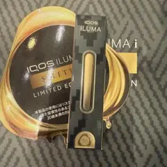 IQOS イルマ i セレッティ ドアカバー ブラックゴールド