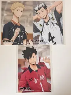 ハイキュー　月島　木兎　黒尾　ブロマイド　ジャンプ　限定