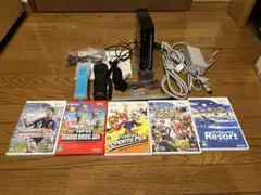 Wii本体 ゲームソフト5本付き